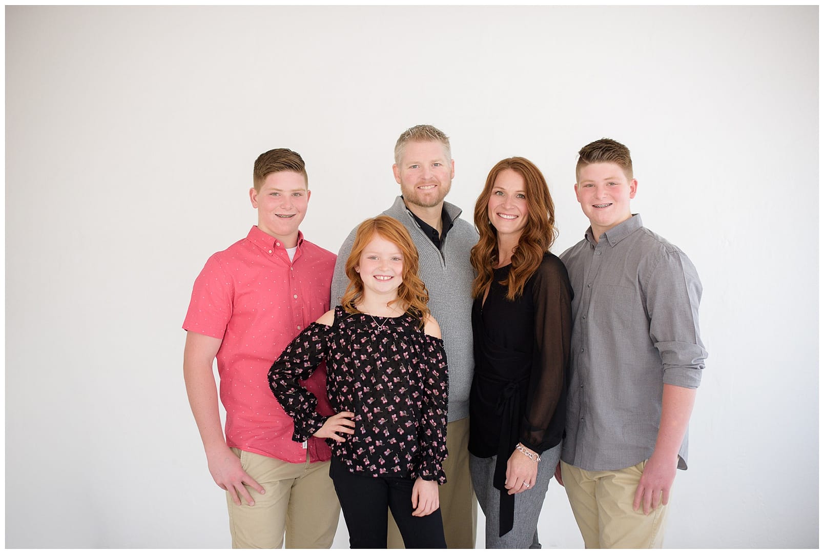 Meridian family of five. Photos by Tiffany Hix Photography.