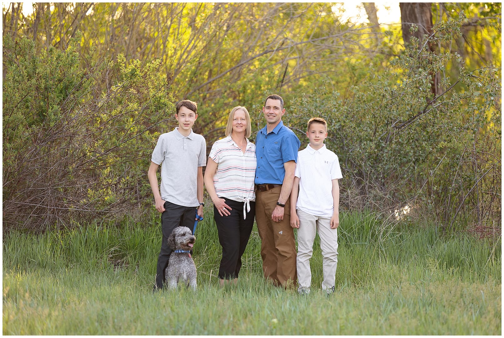 Boise family photos. Photos by Tiffany Hix Photography.