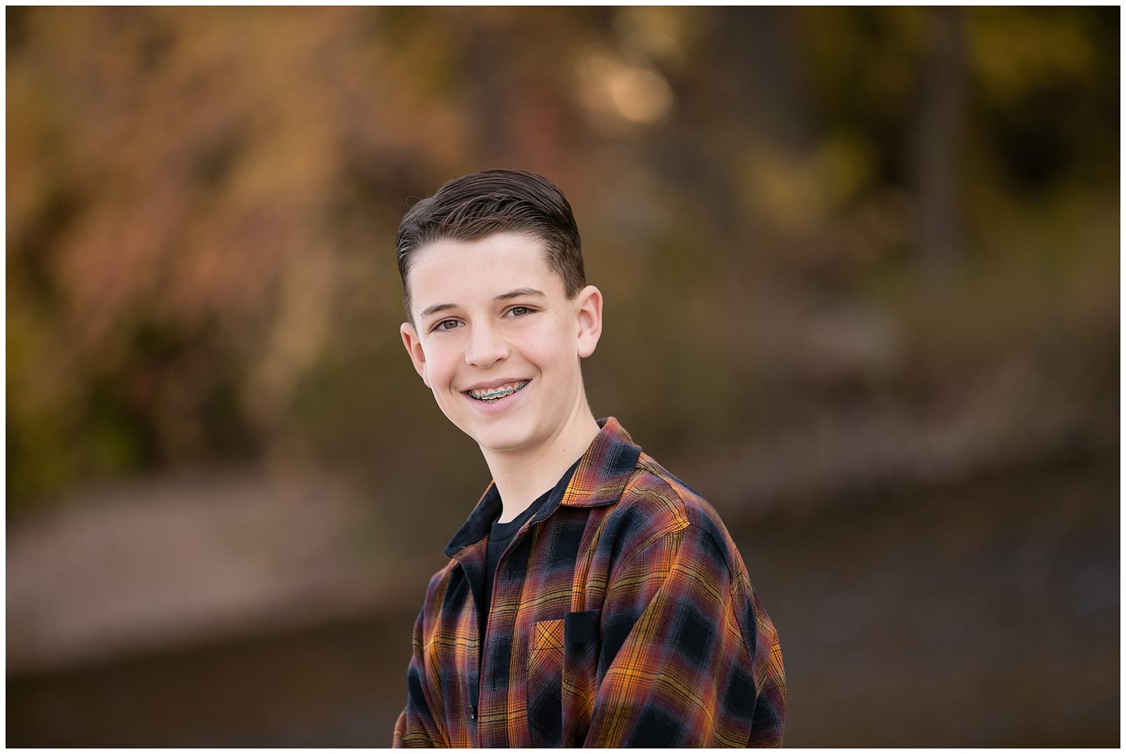 Tween Boise smiles for camera. Photos by Tiffany Hix Photography.