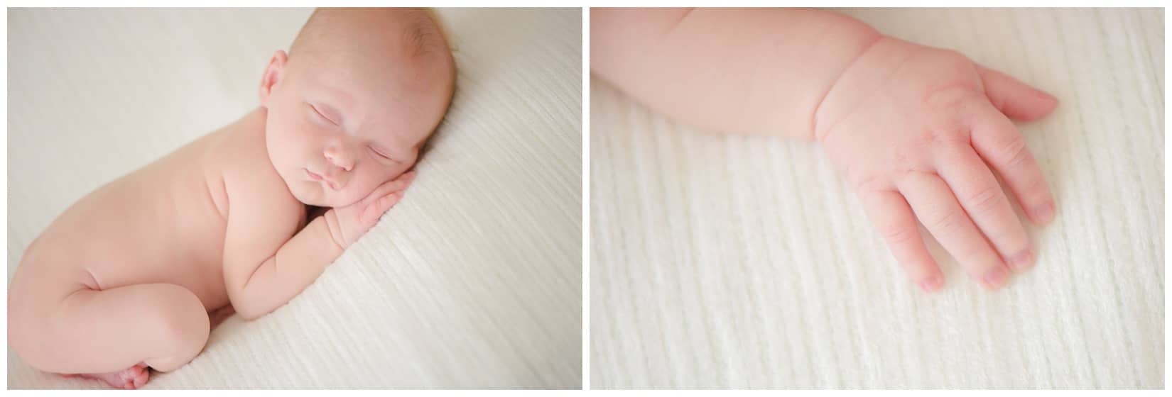 Newborn baby details. Photos by Tiffany Hix Photography.
