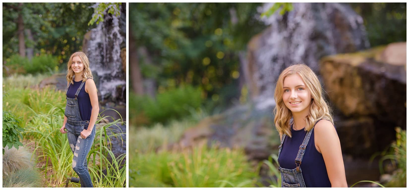 Teen girl poses for portrait. Photos by Tiffany Hix Photography.