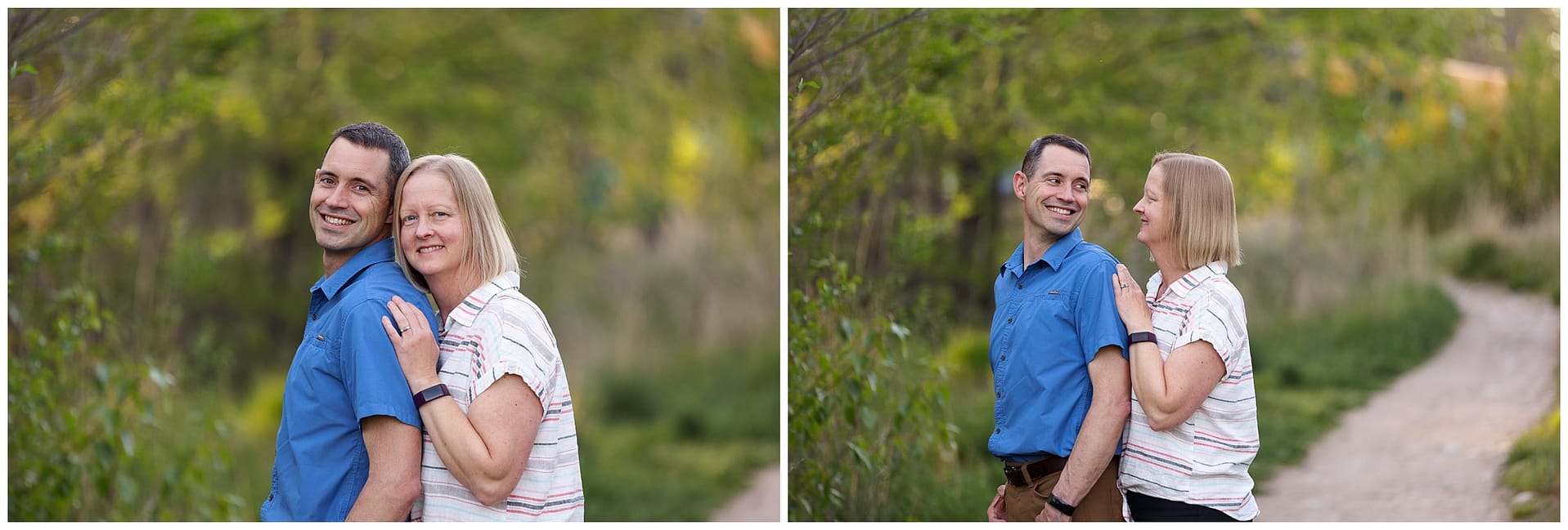 Mom & Dad sneak off for a photo. Photos by Tiffany Hix Photography.